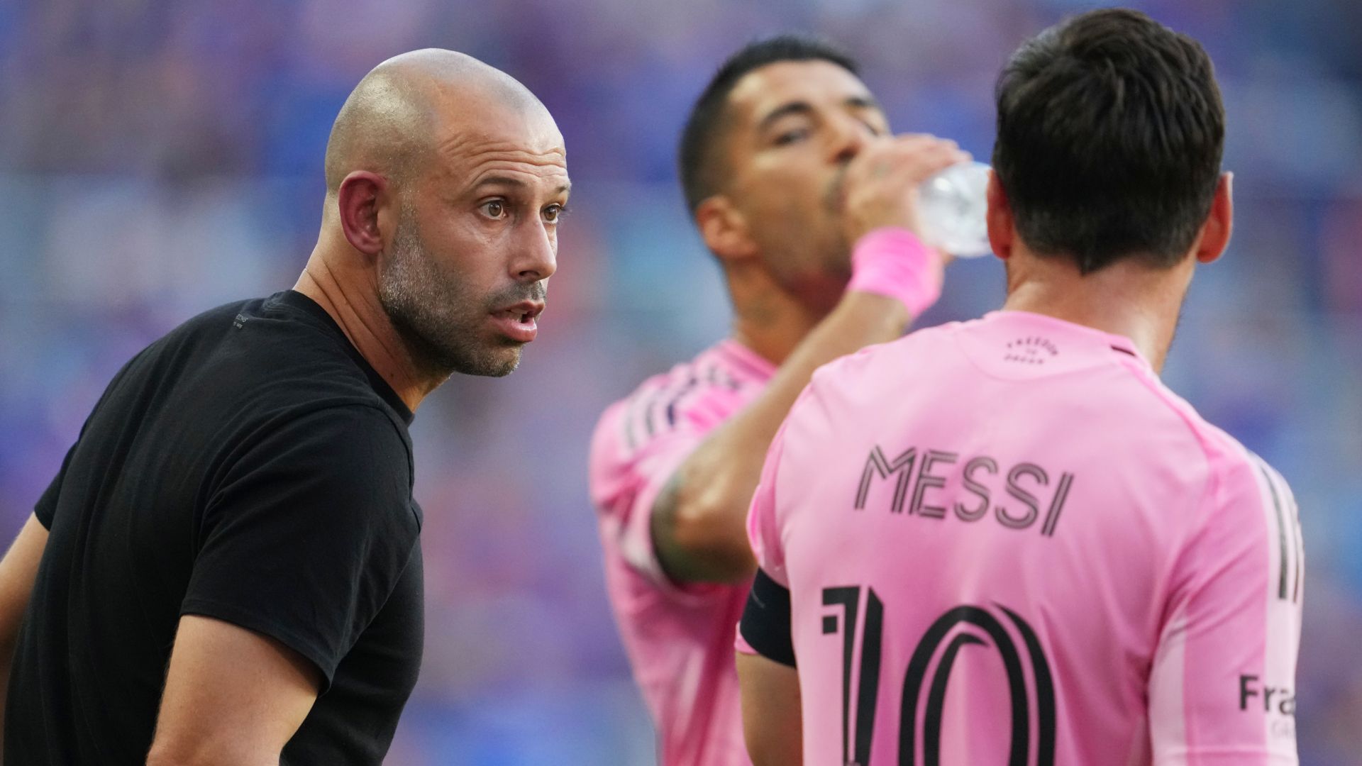 Lionel Messi Luis Suarez Javier Mascherano Inter Miami 2025