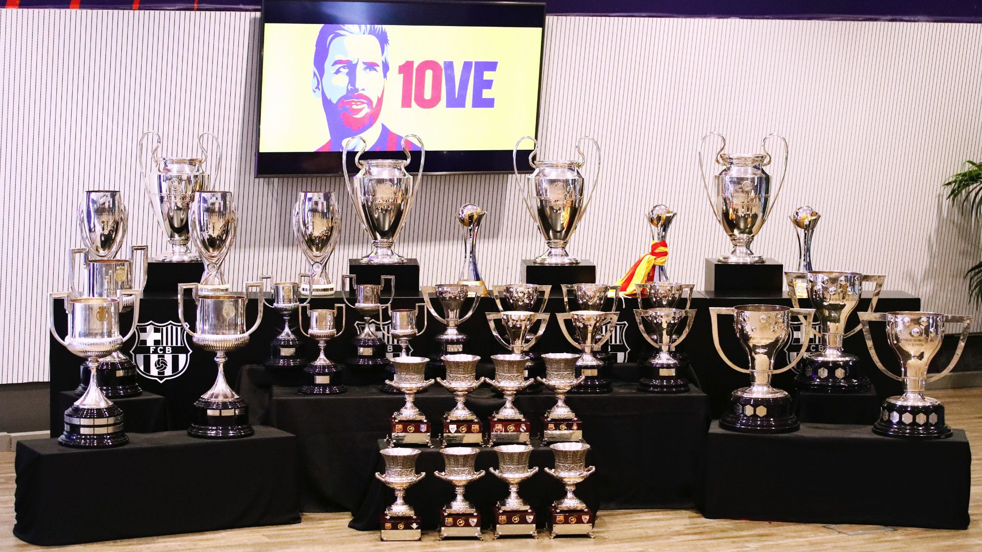Messi trophies