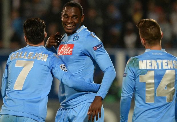 Zapata Marsiglia Napoli Champions League
