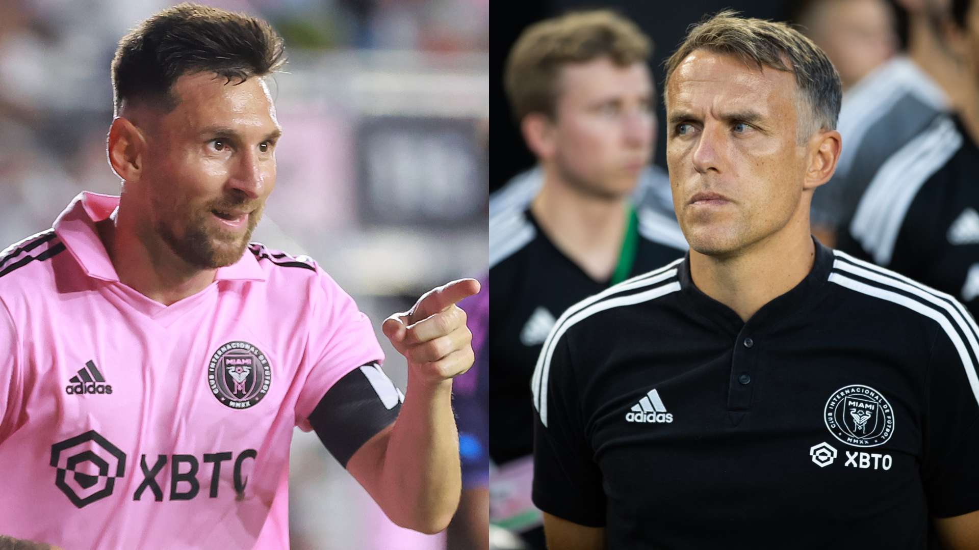 Lionel Messi Phil Neville