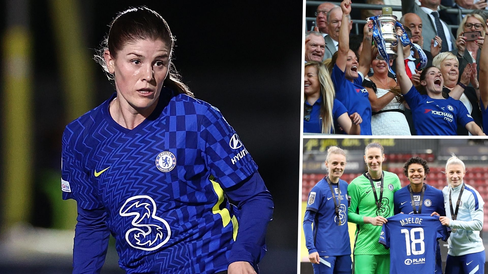 Maren Mjelde Chelsea Women composite