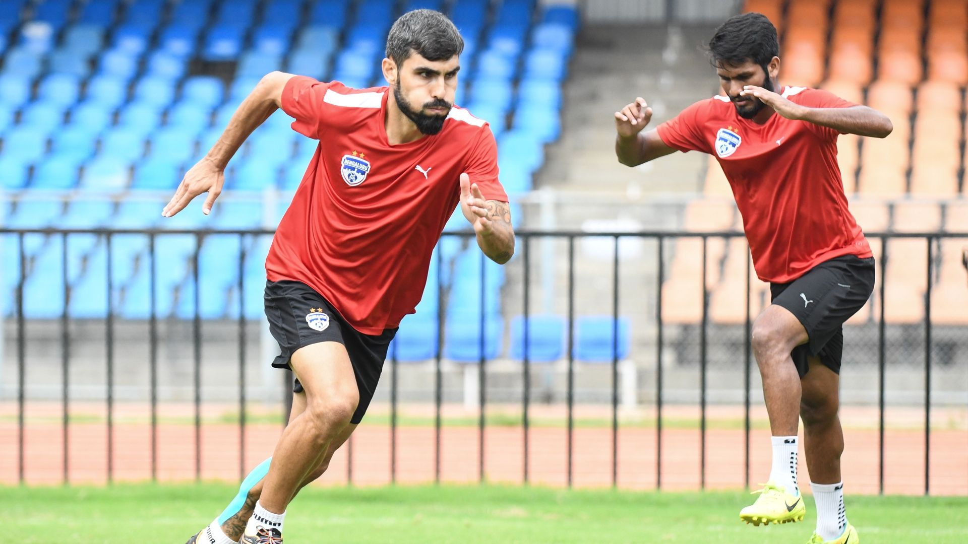 Dimas Delgado Bengaluru FC practice session