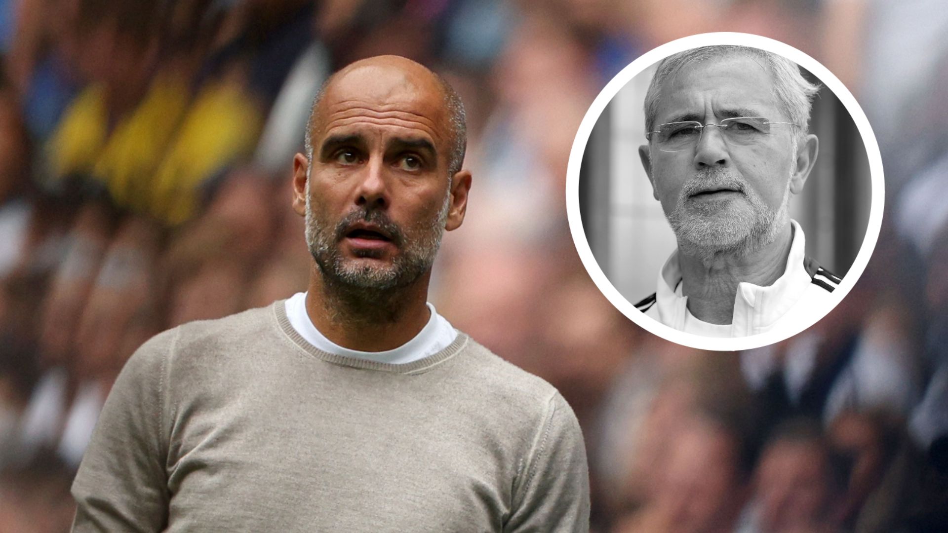 Pep Guardiola Gerd Müller GFX