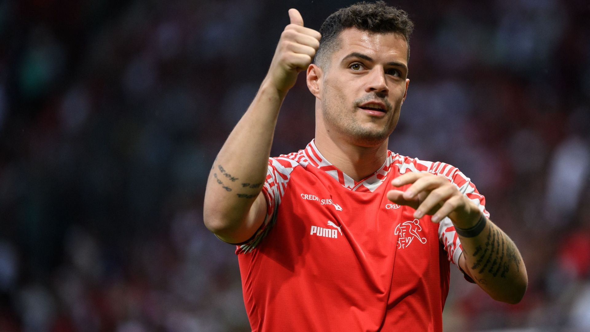 Granit Xhaka Switzerland Nations League