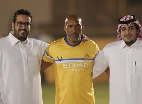 كريستوفاو مع سعود آل سويلم؛ رئيس النصر