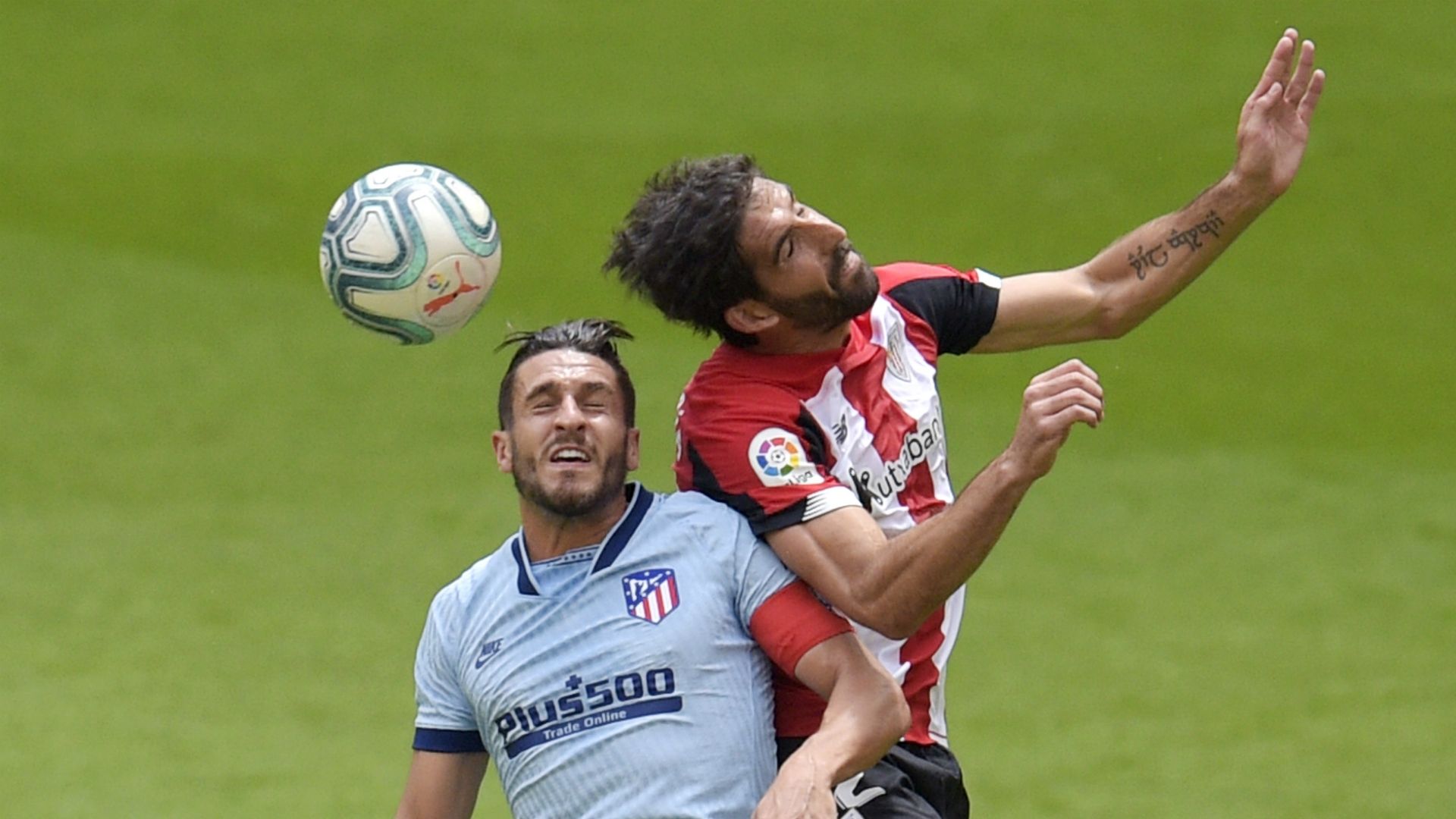 Koke Raul Garcia Athletic Atletico de Madrid LaLiga