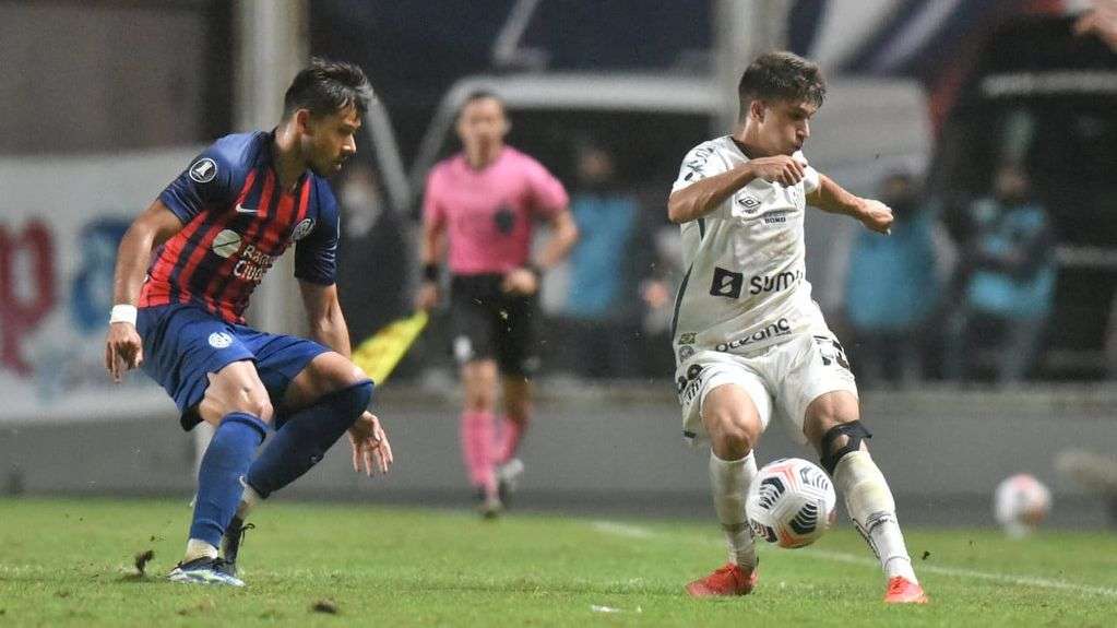 Gabriel Pirani - Romero - Santos 3 x 1 San Lorenzo