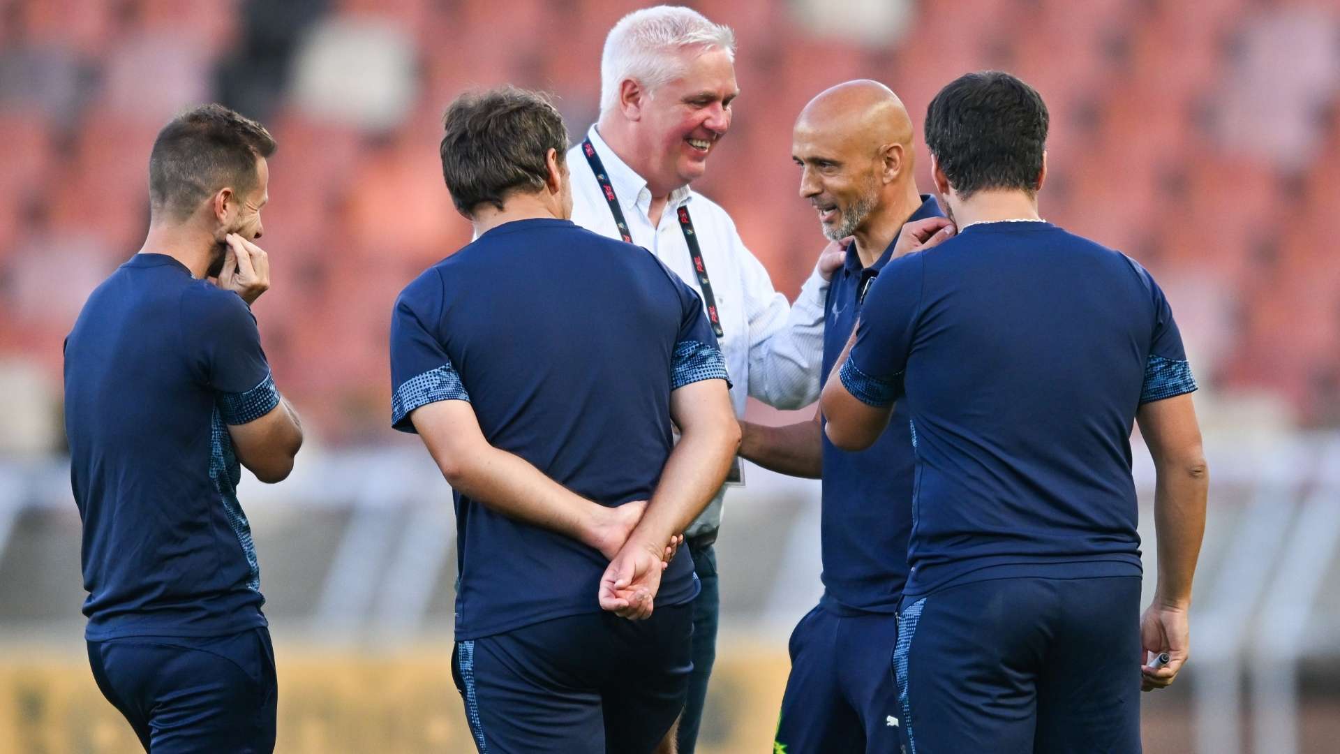 Flemming Berg and Miguel Cardoso, Mamelodi Sundowns