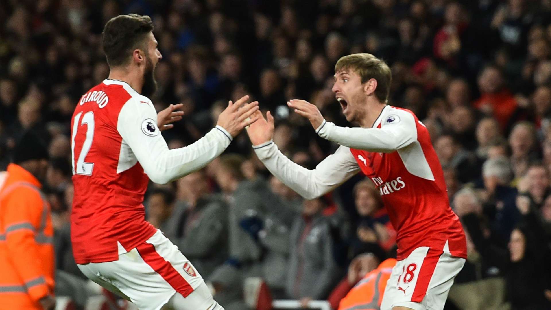 Arsenal celebrate