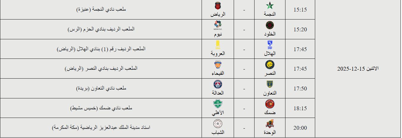 Jawwy Elite League U21