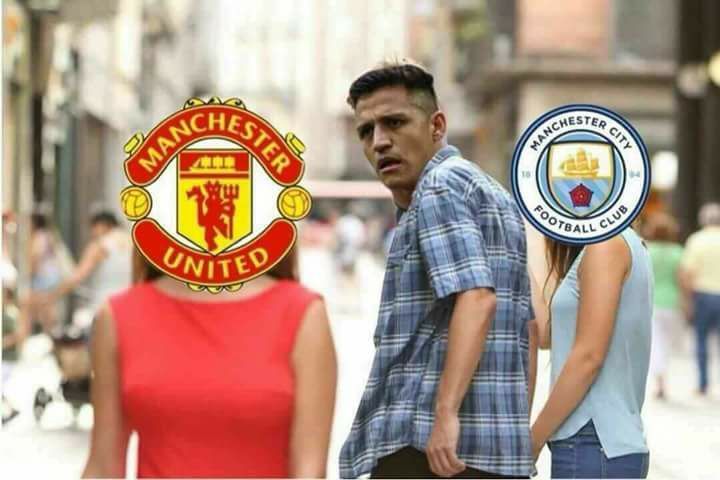 Alexis Sanchez Manchester United Manchester City