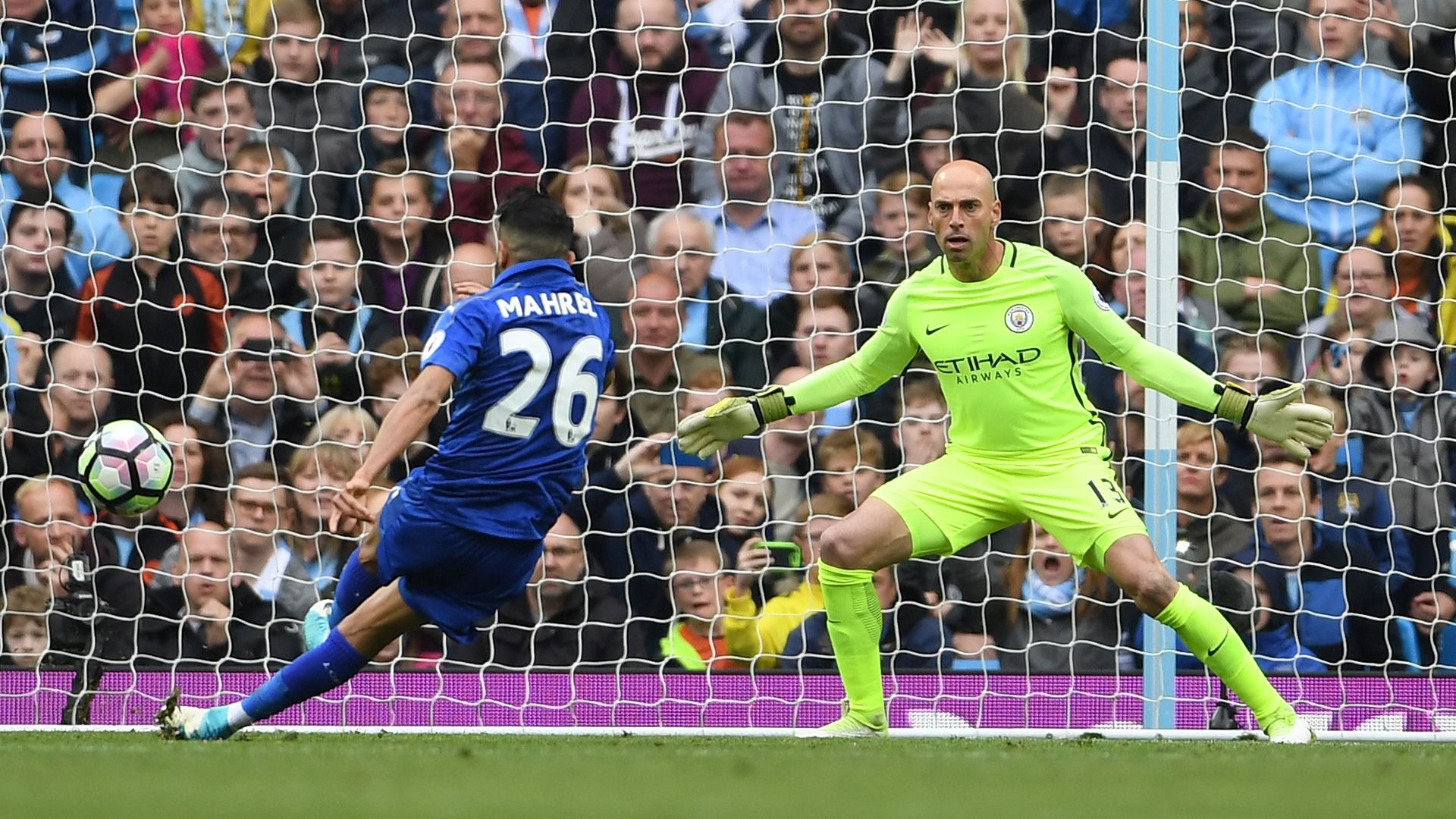Mahrez Caballero Manchester Leicester City