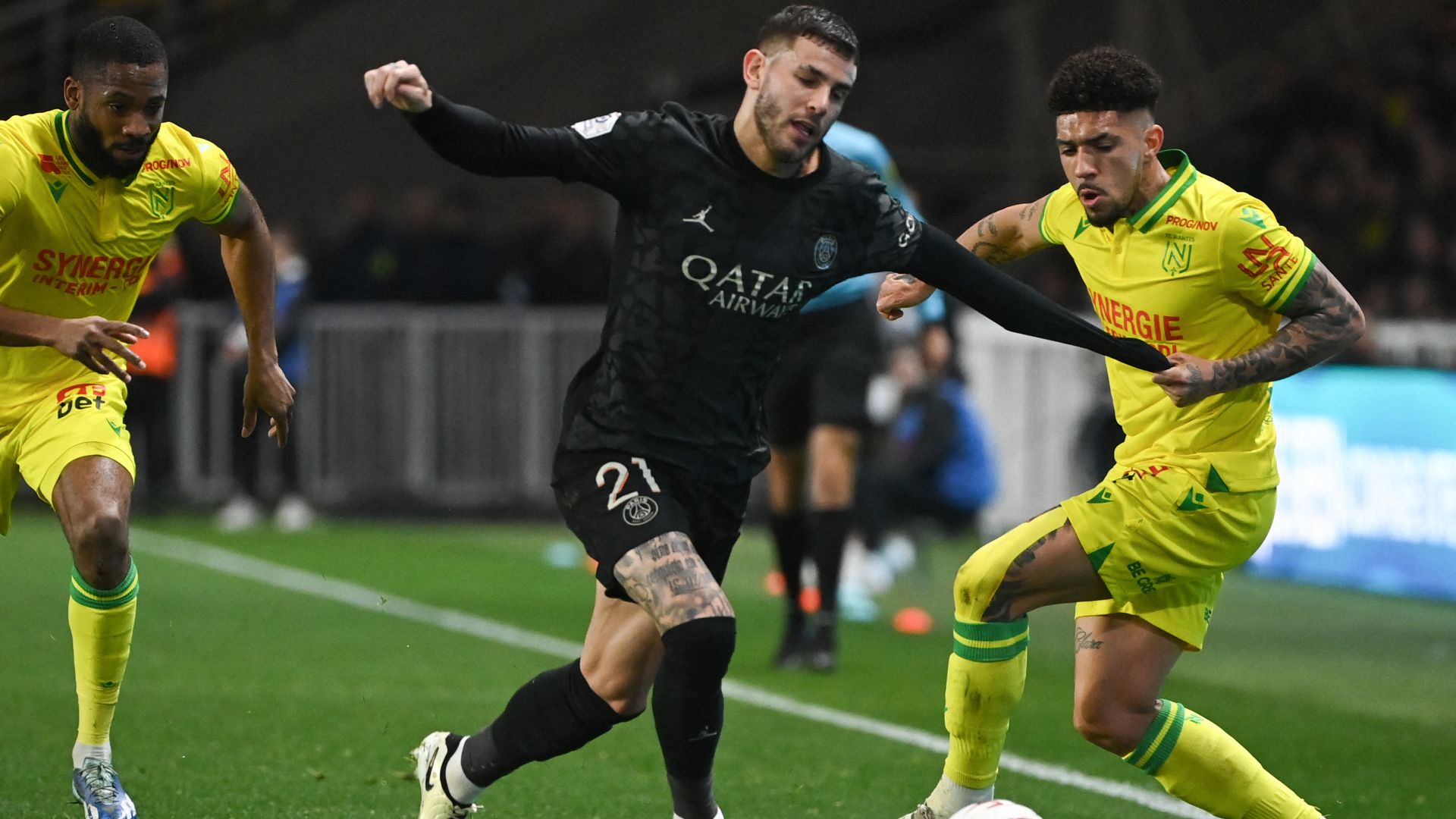 Lucas Hernandez Nantes PSG Ligue 1 17022024