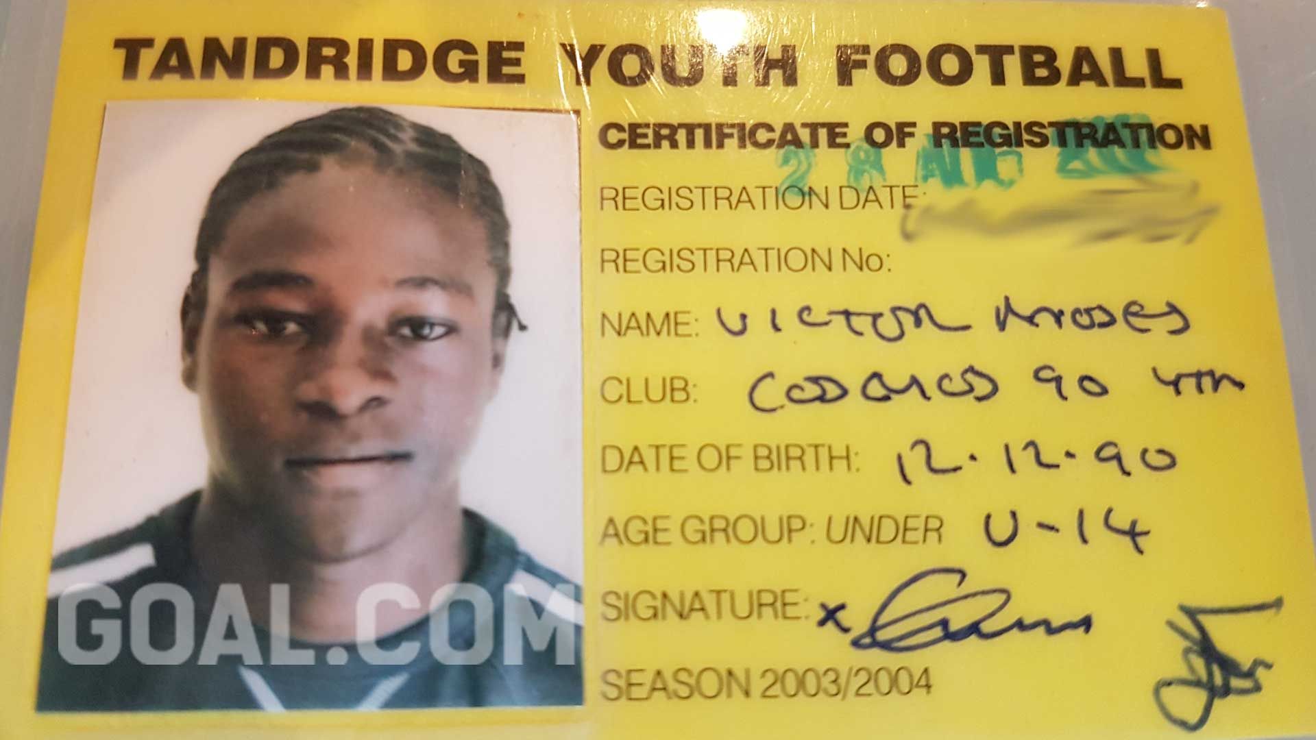 Victor Moses discovered by Tony Loizi