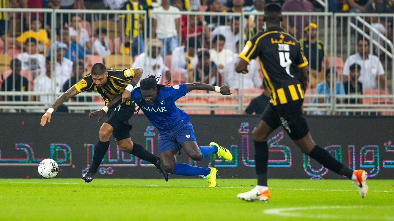 Bafetimbi Gomis Al Hilal Al Ittihad SPL 2019-2020