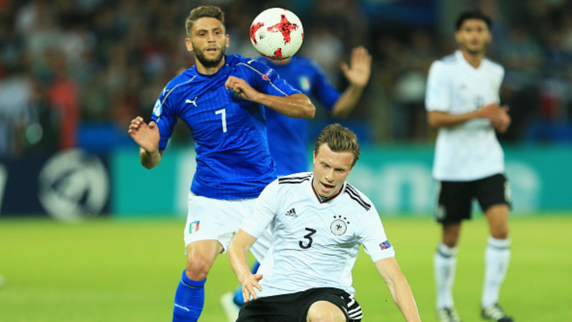 Yannick Gerhardt Domenico Berardi Italy Germany U21 European