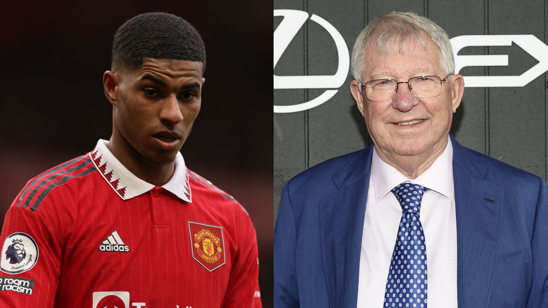 Marcus Rashford Sir Alex Ferguson Manchester United