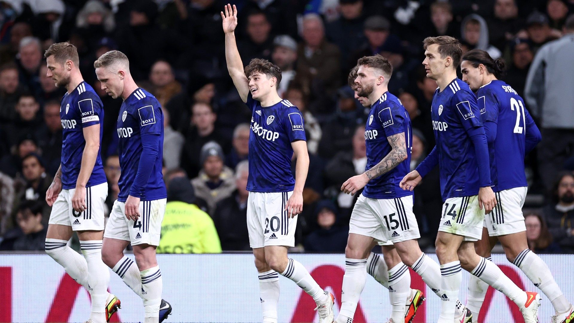 Daniel James Tottenham vs Leeds Premier League 2021-22