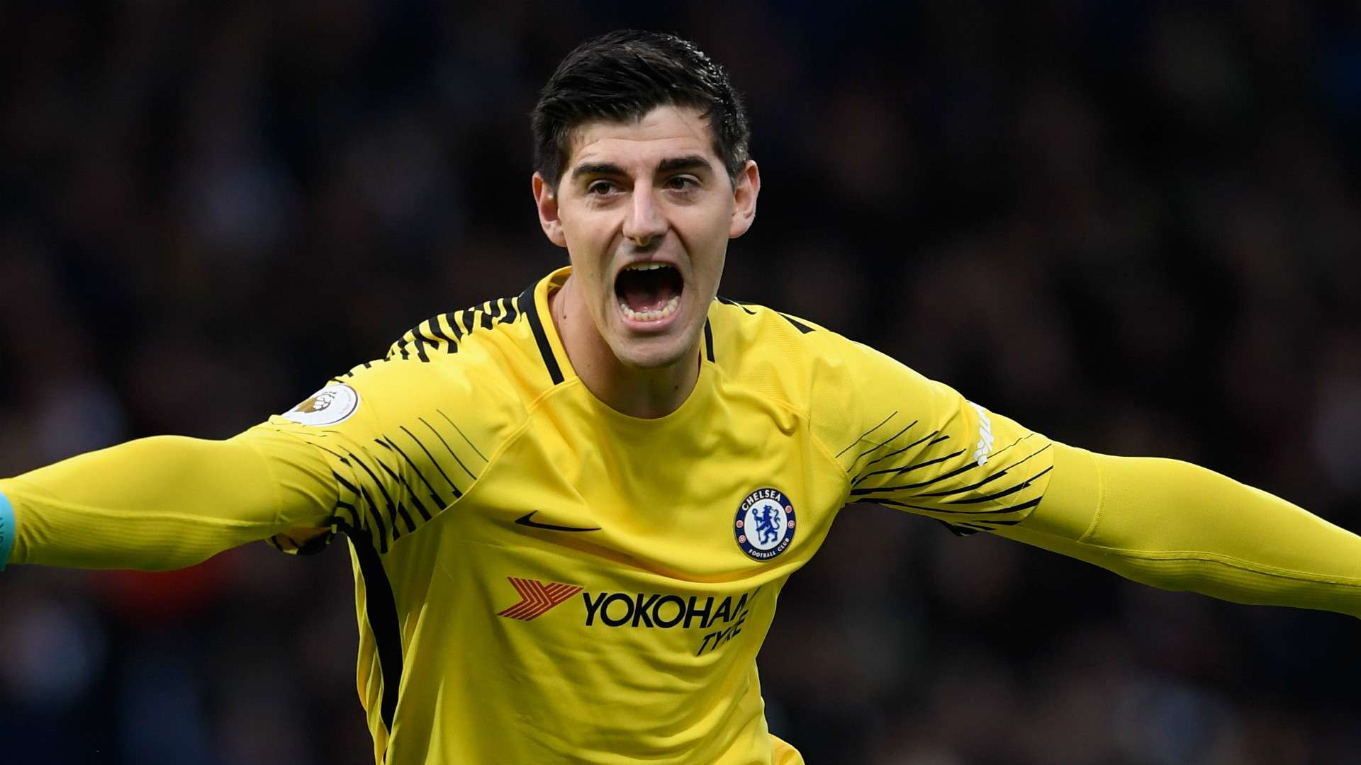 Thibaut Courtois Chelsea 2017-18