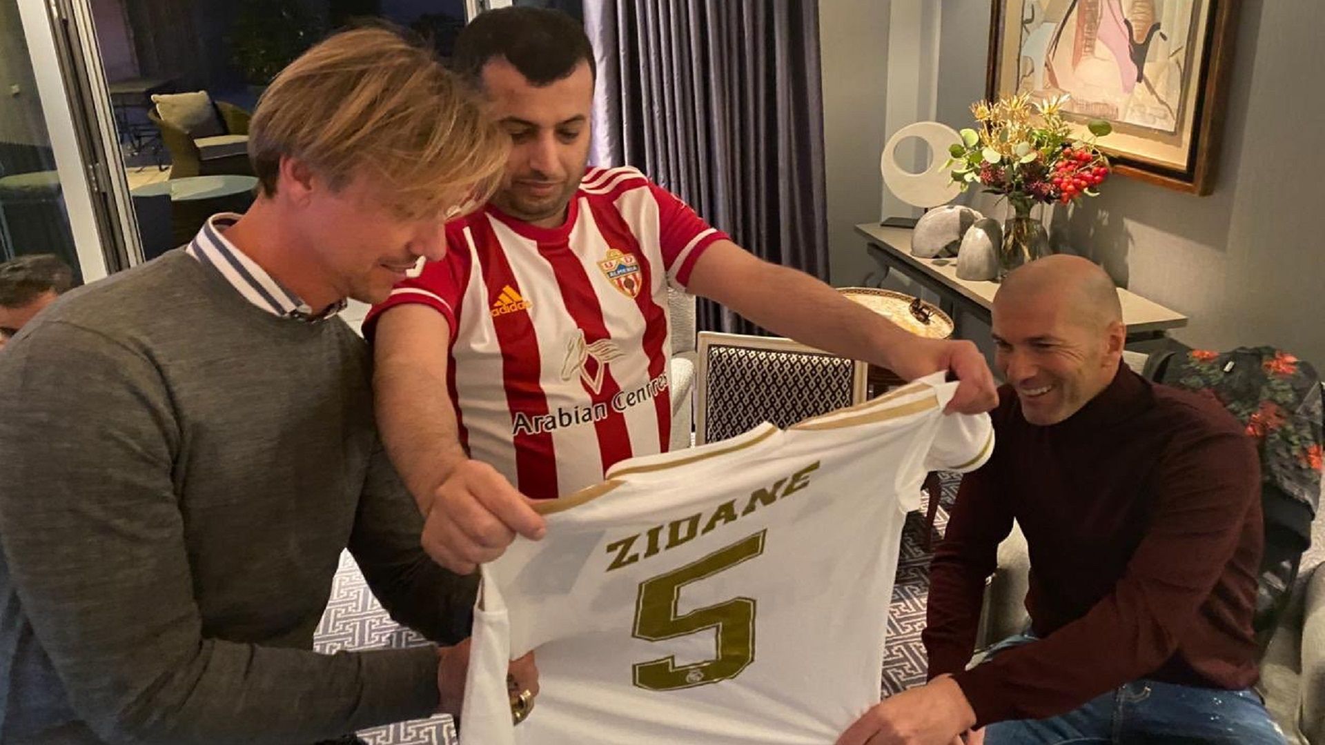 تركي آل الشيخ - جوتي - زين الدين زيدان