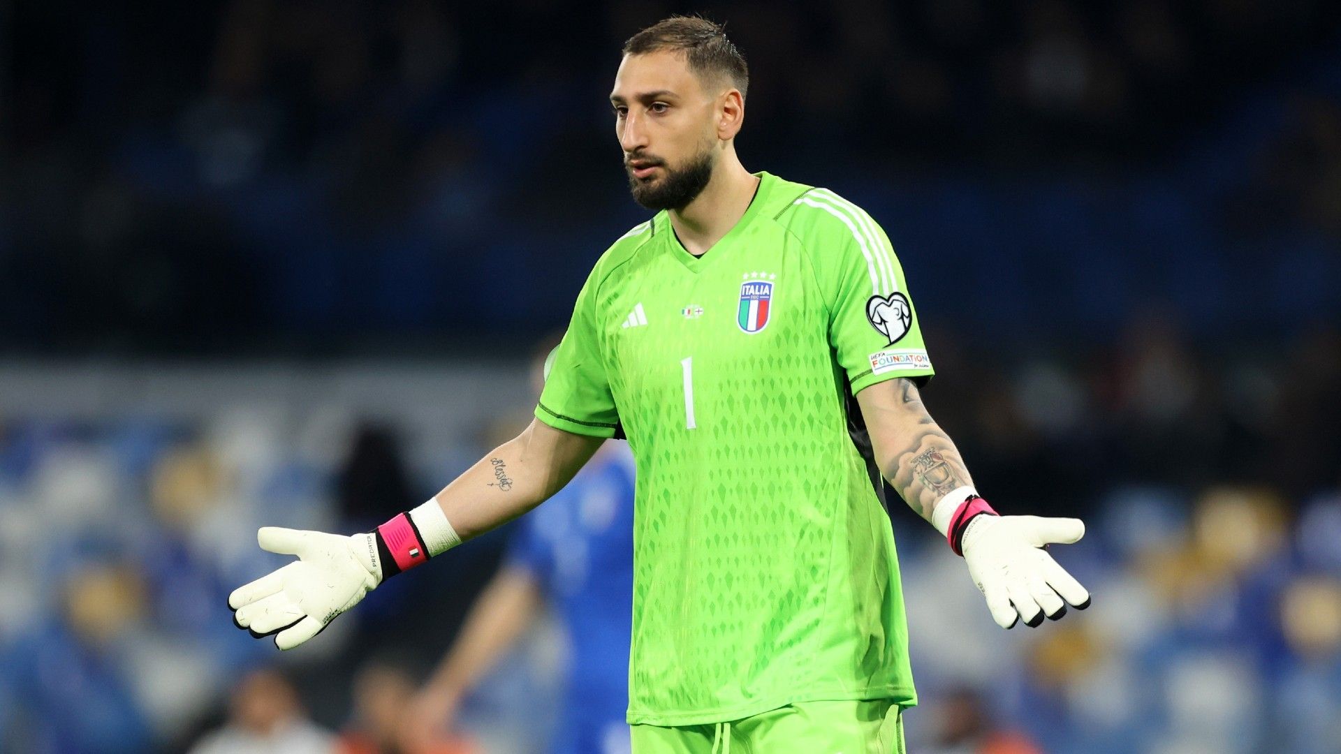 Gianluigi Donnarumma of Italy