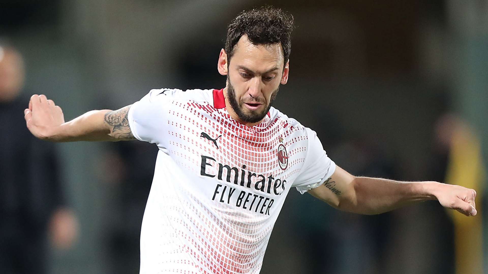 Hakan Calhanoglu Fiorentina vs AC Milan 03.21.2021