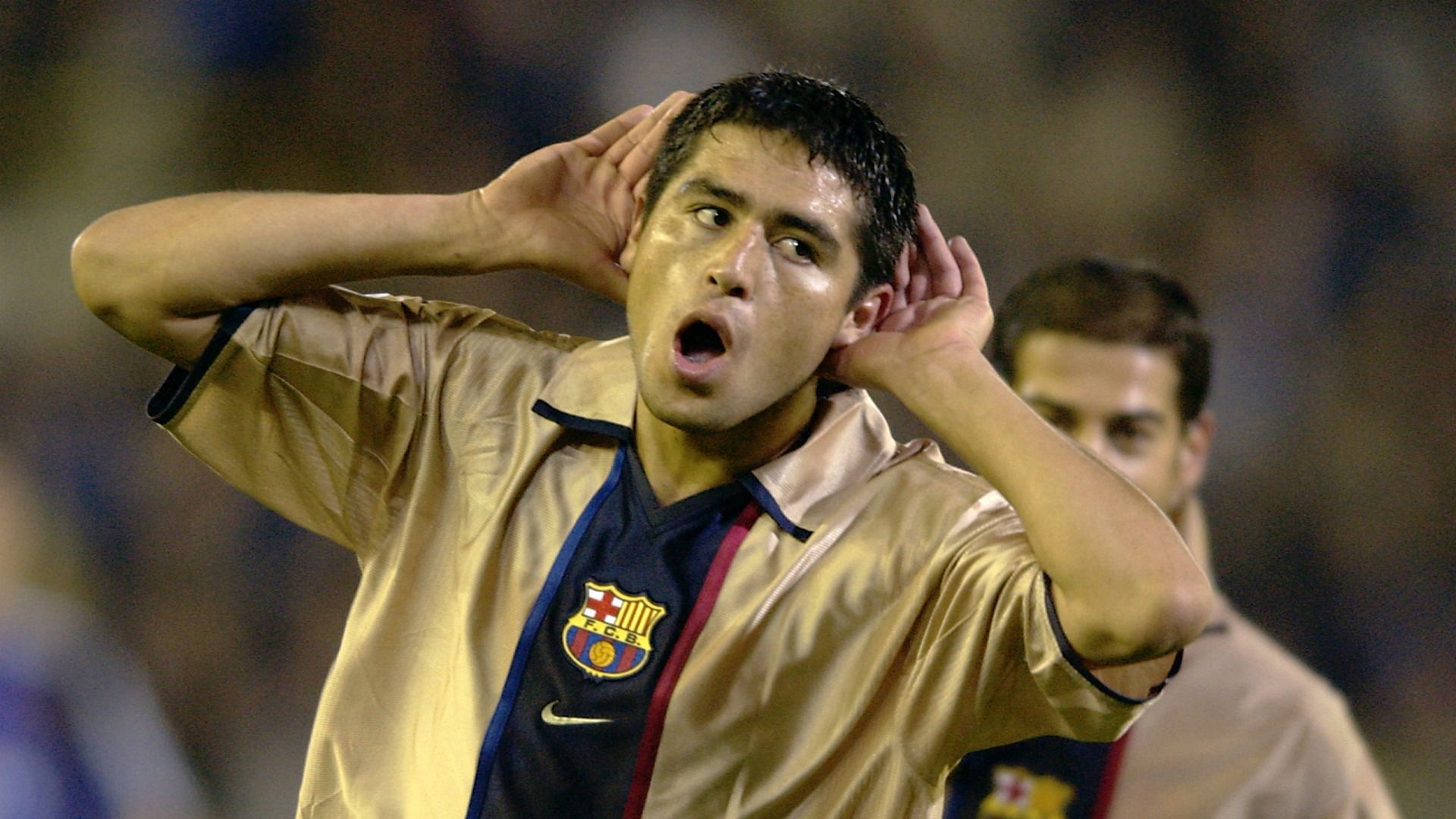 Riquelme ex Barcelona player