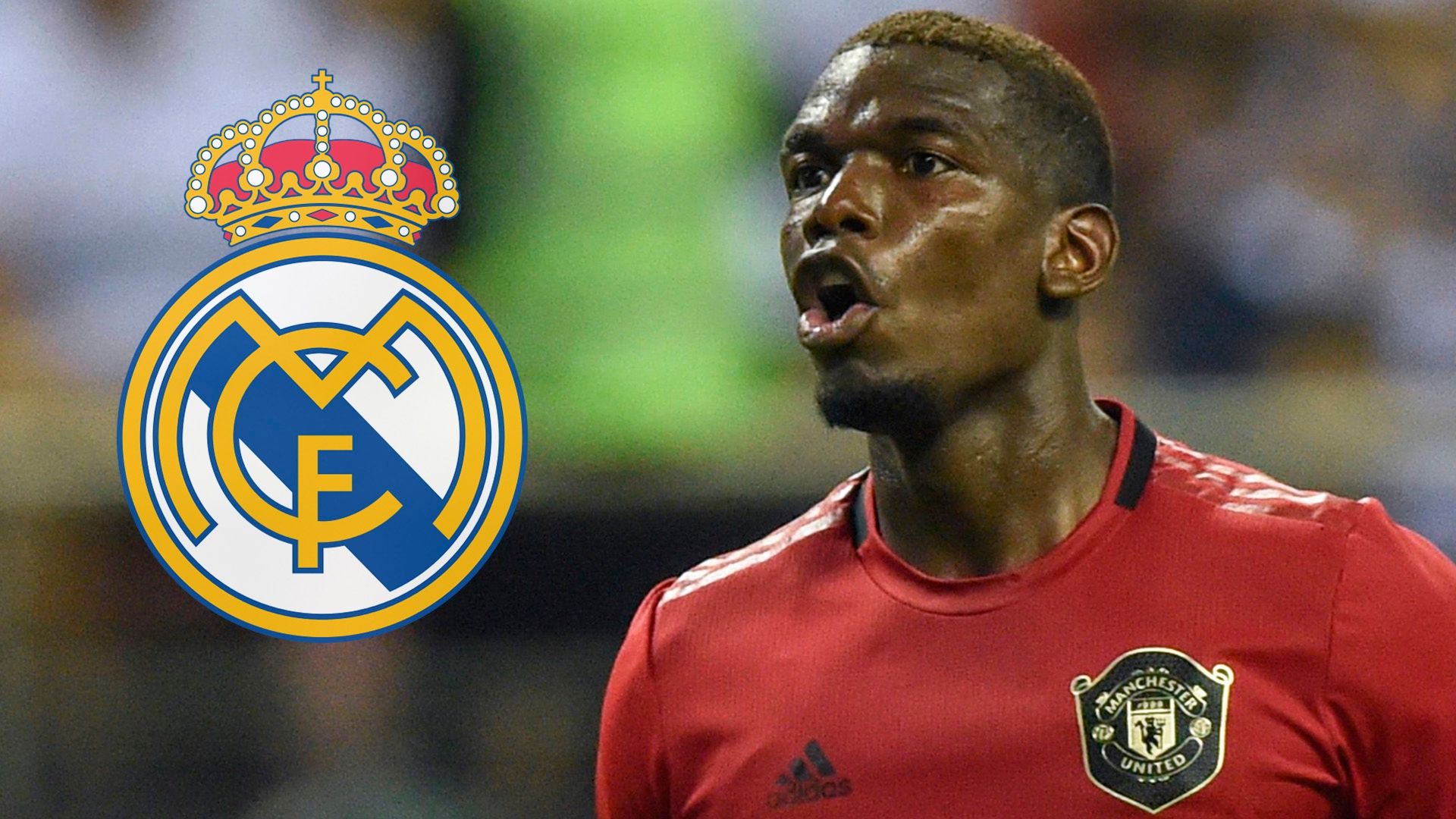 Paul Pogba Man Utd Real Madrid