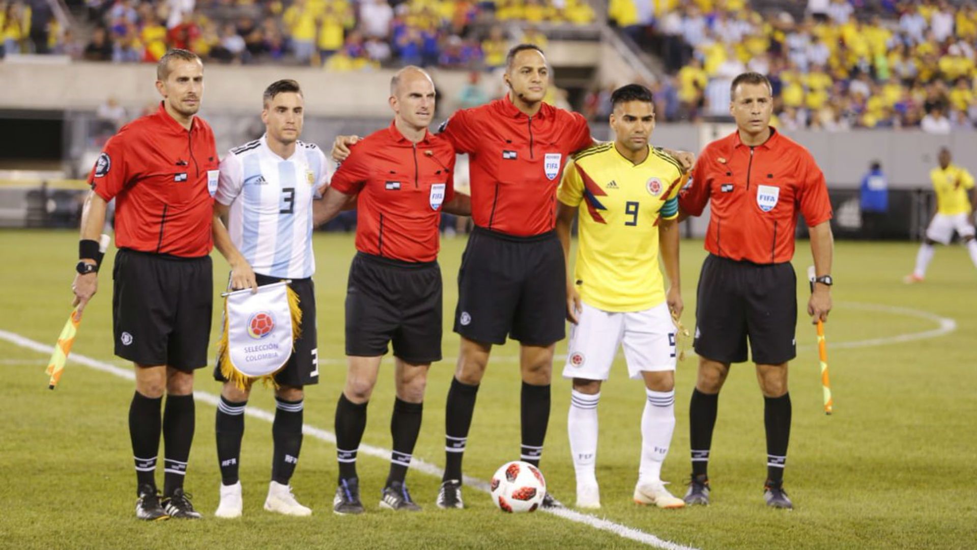 Tagliafico Falcao Colombia Argentina amistoso 11092018