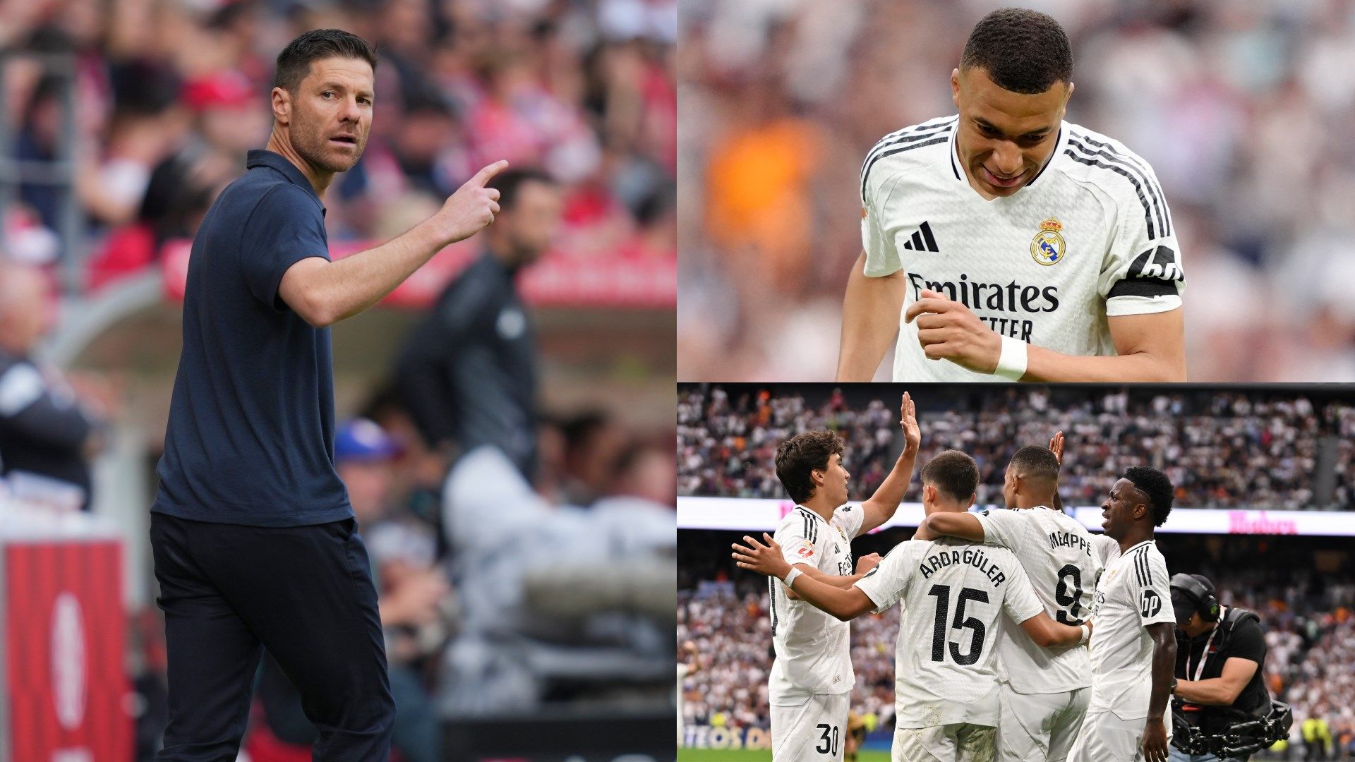 Xabi Alonso Kylian Mbappe Real Madrid