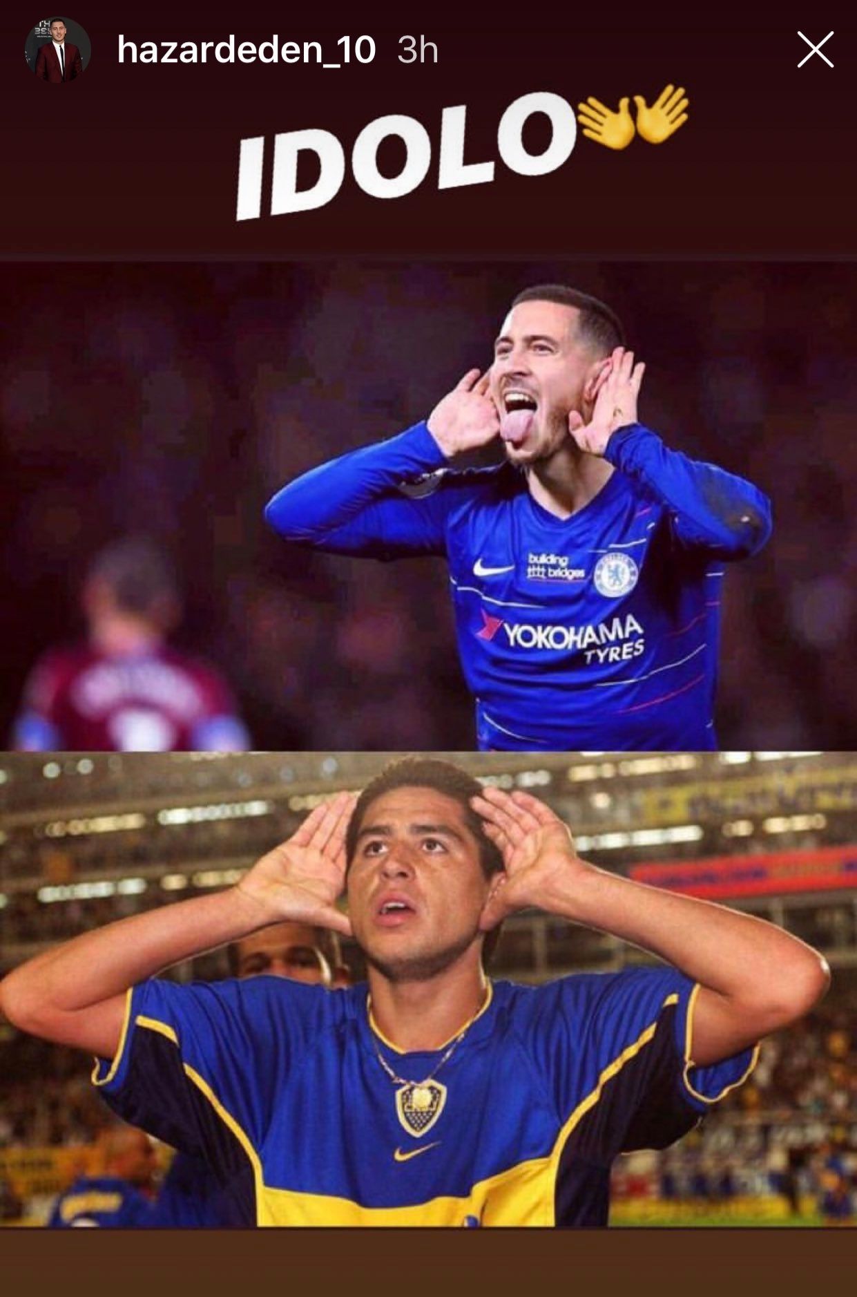 Instagram Hazard Riquelme
