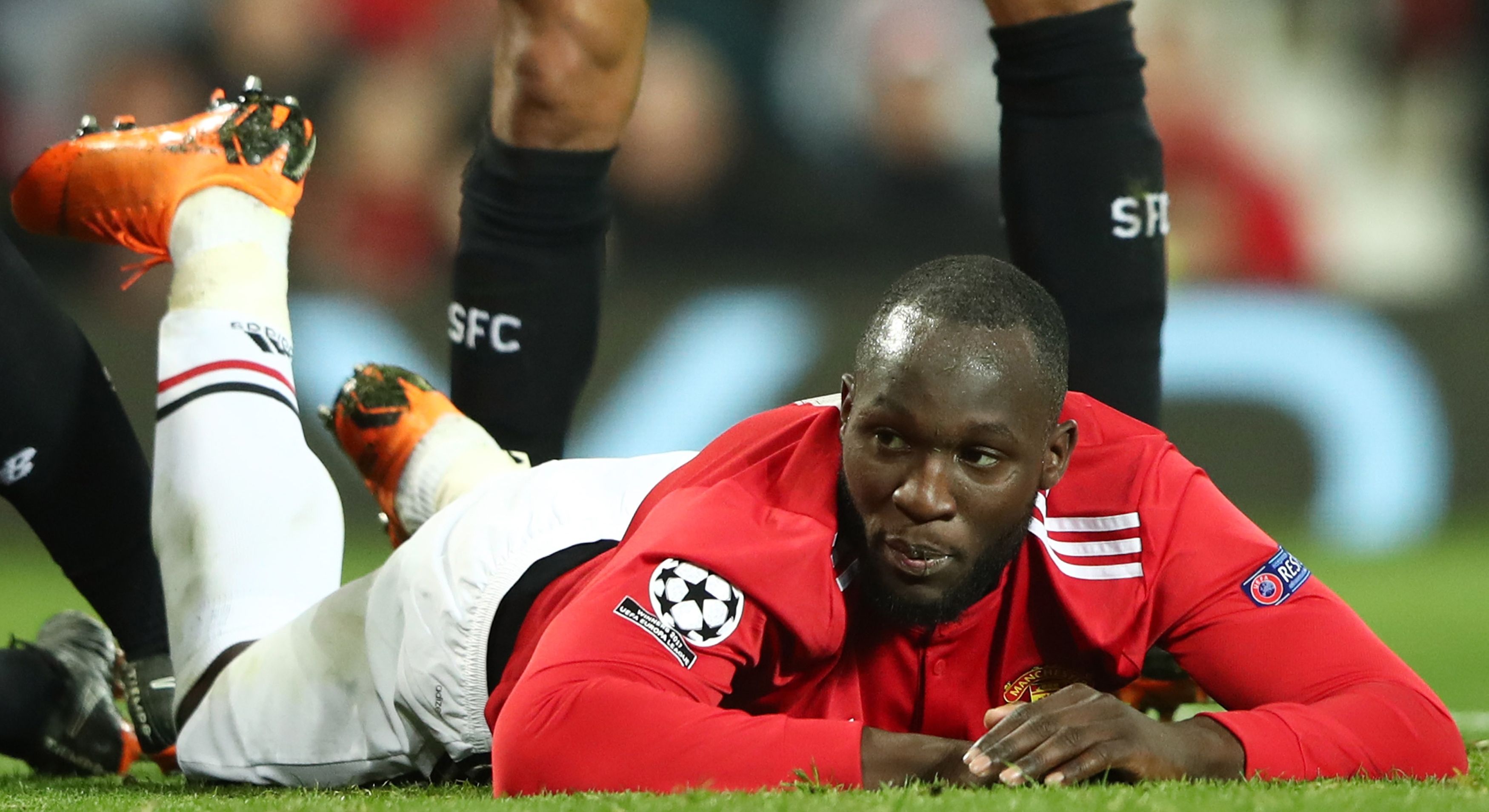 Romelu Lukaku Manchester United Sevilla