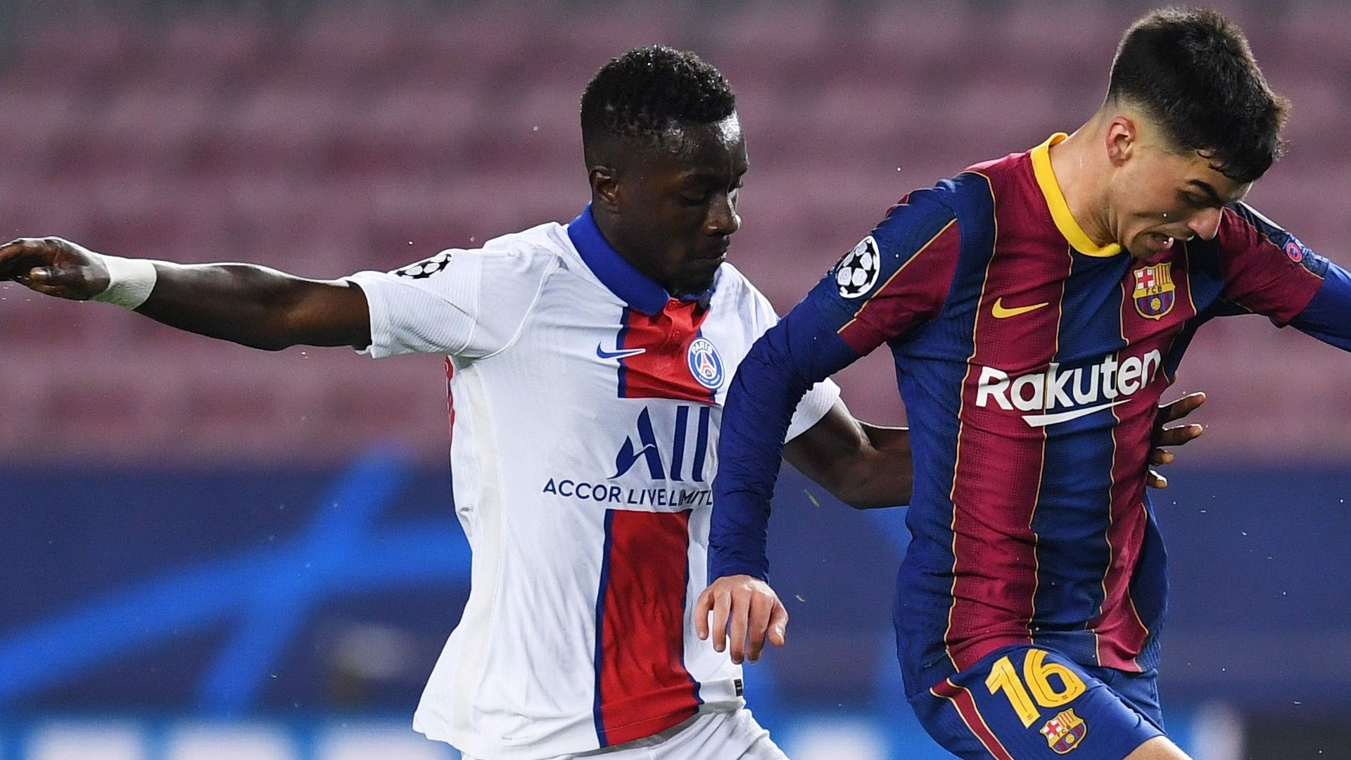 Idrissa Gueye PSG Barcelona 2021