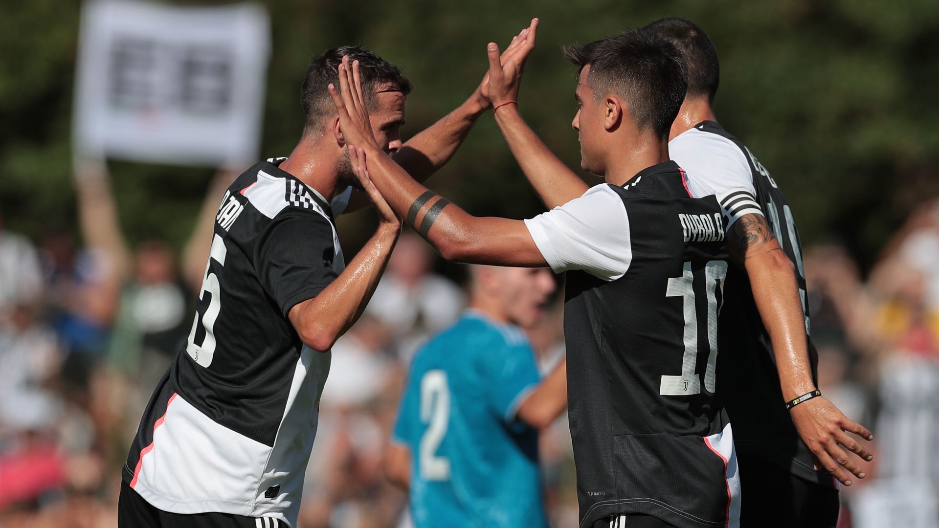 Paulo Dybala Miralem Pjanic Juventus A Juventus B pre-season friendly match