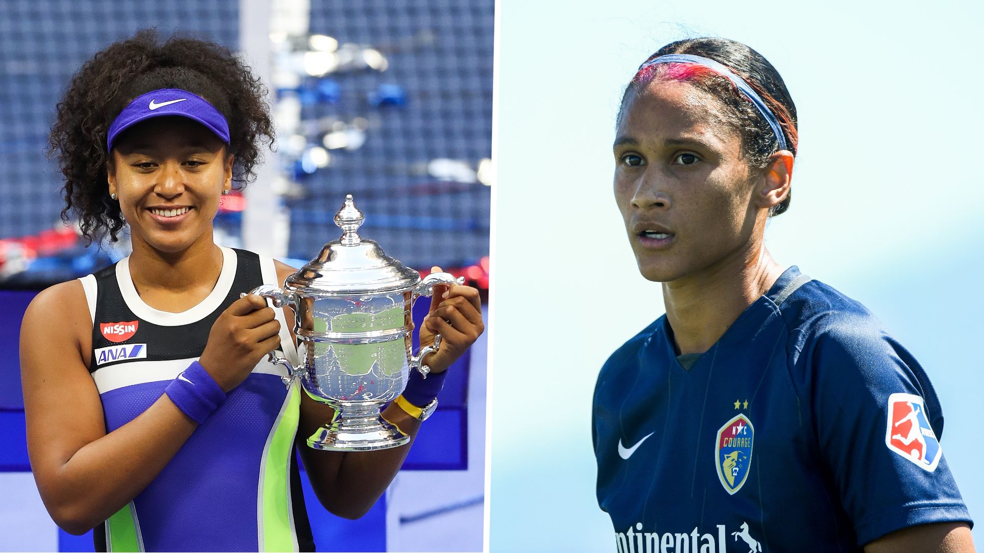 Naomi Osaka Lynn Williams GFX