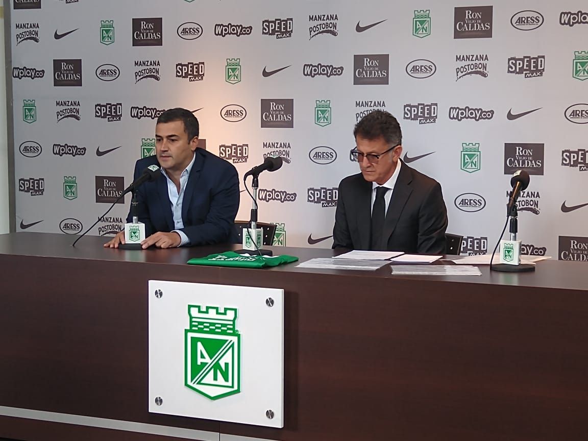Presentación Juan Carlos Osorio Atlético Nacional 2019