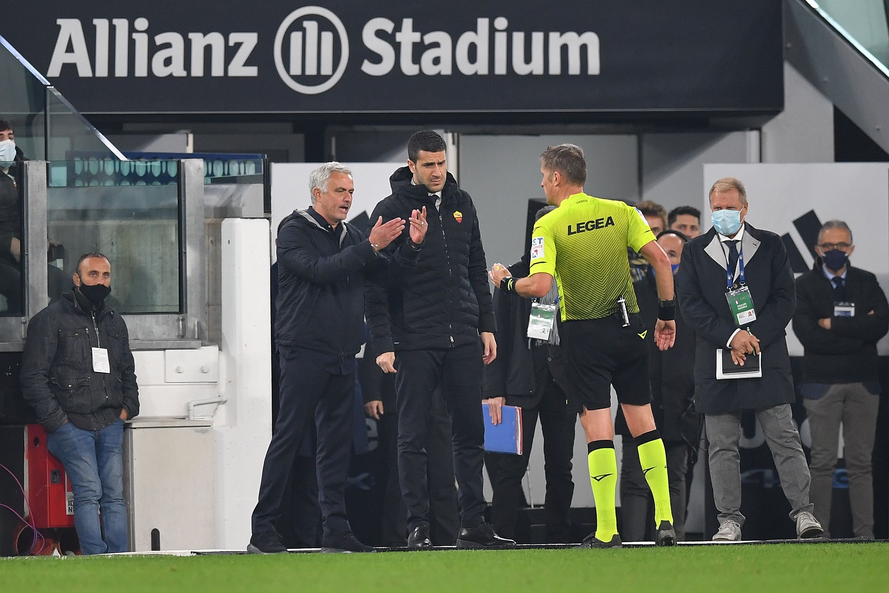 Jose Mourinho Juventus Roma