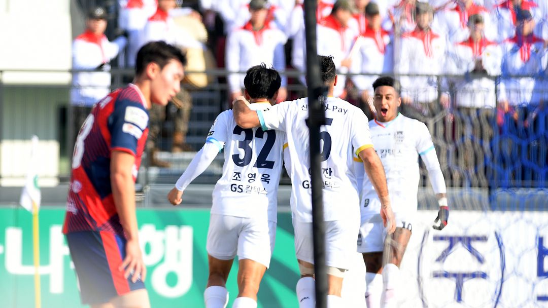 서울 김천전 승리