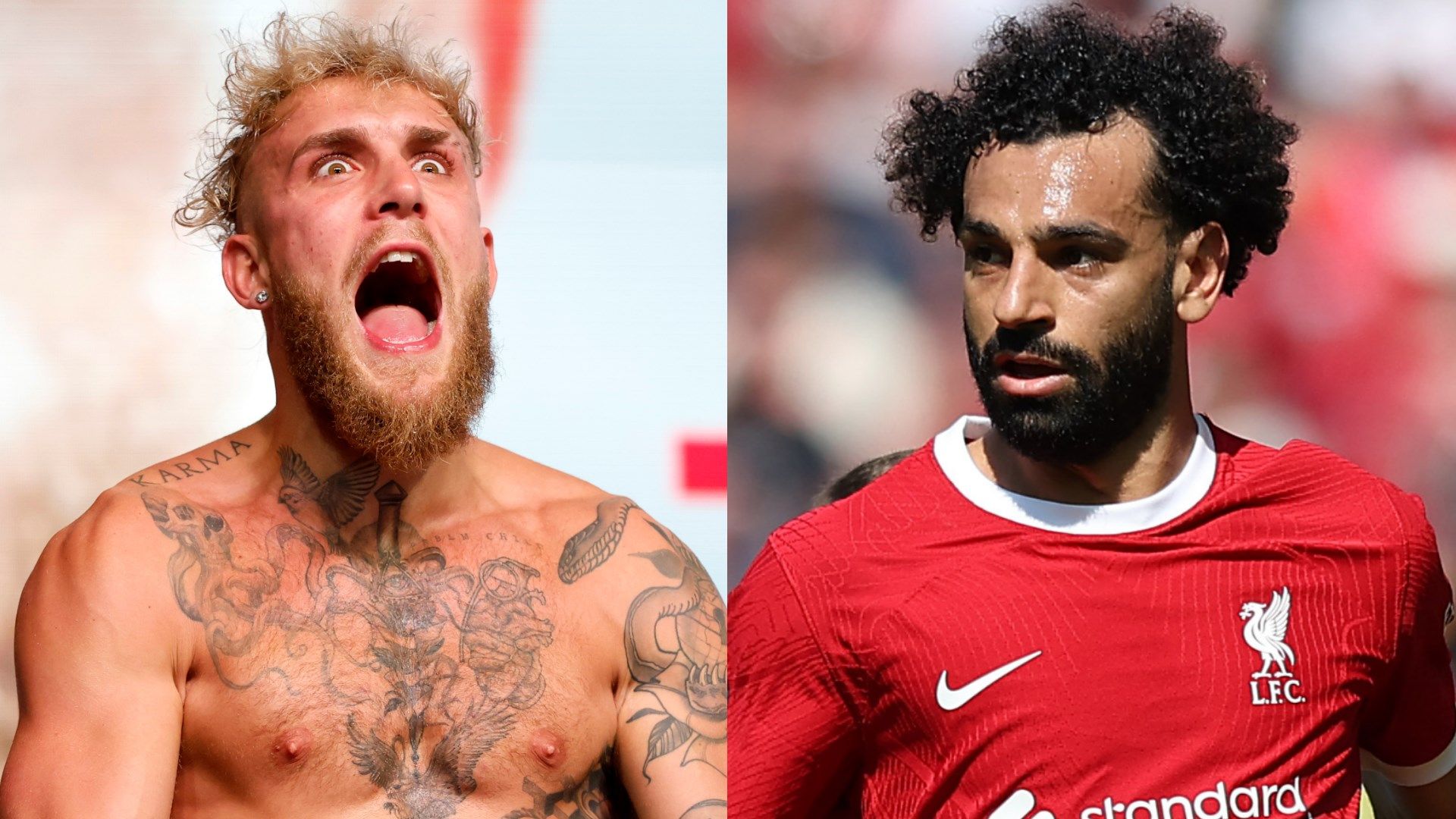 Jake Paul Mohamed Salah