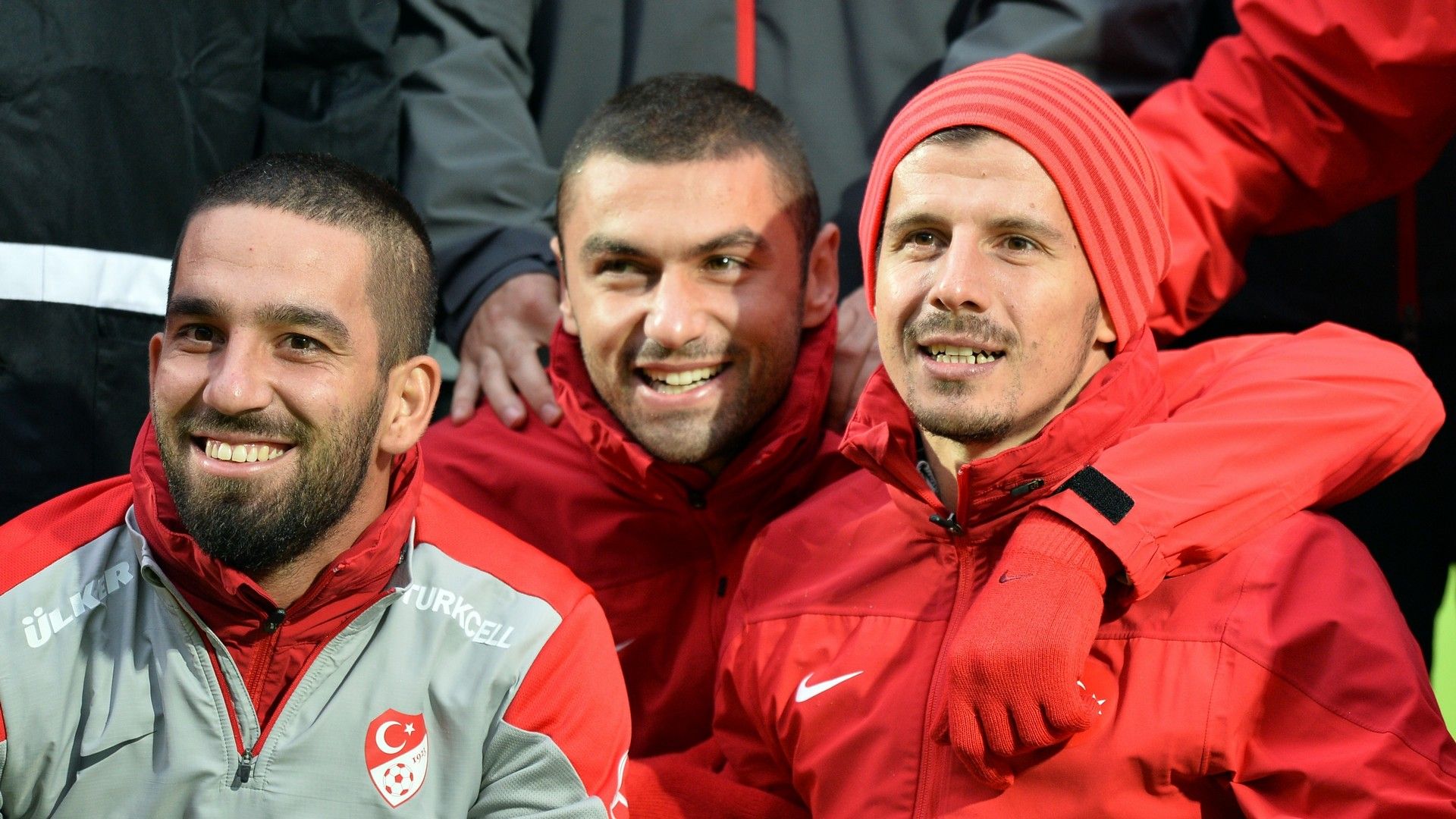 Arda Turan Burak Yilmaz Emre Belozoglu 2014
