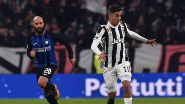 Borja Valero, Paulo Dybala, Juventus, Inter, Serie A, 09122017