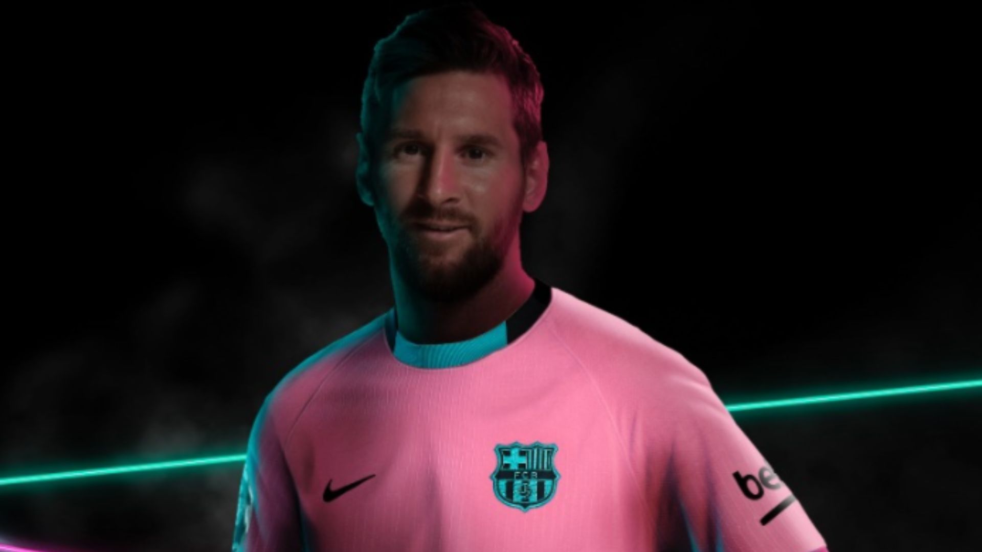 Lionel Messi FC Barcelona Third Kit 2020/21