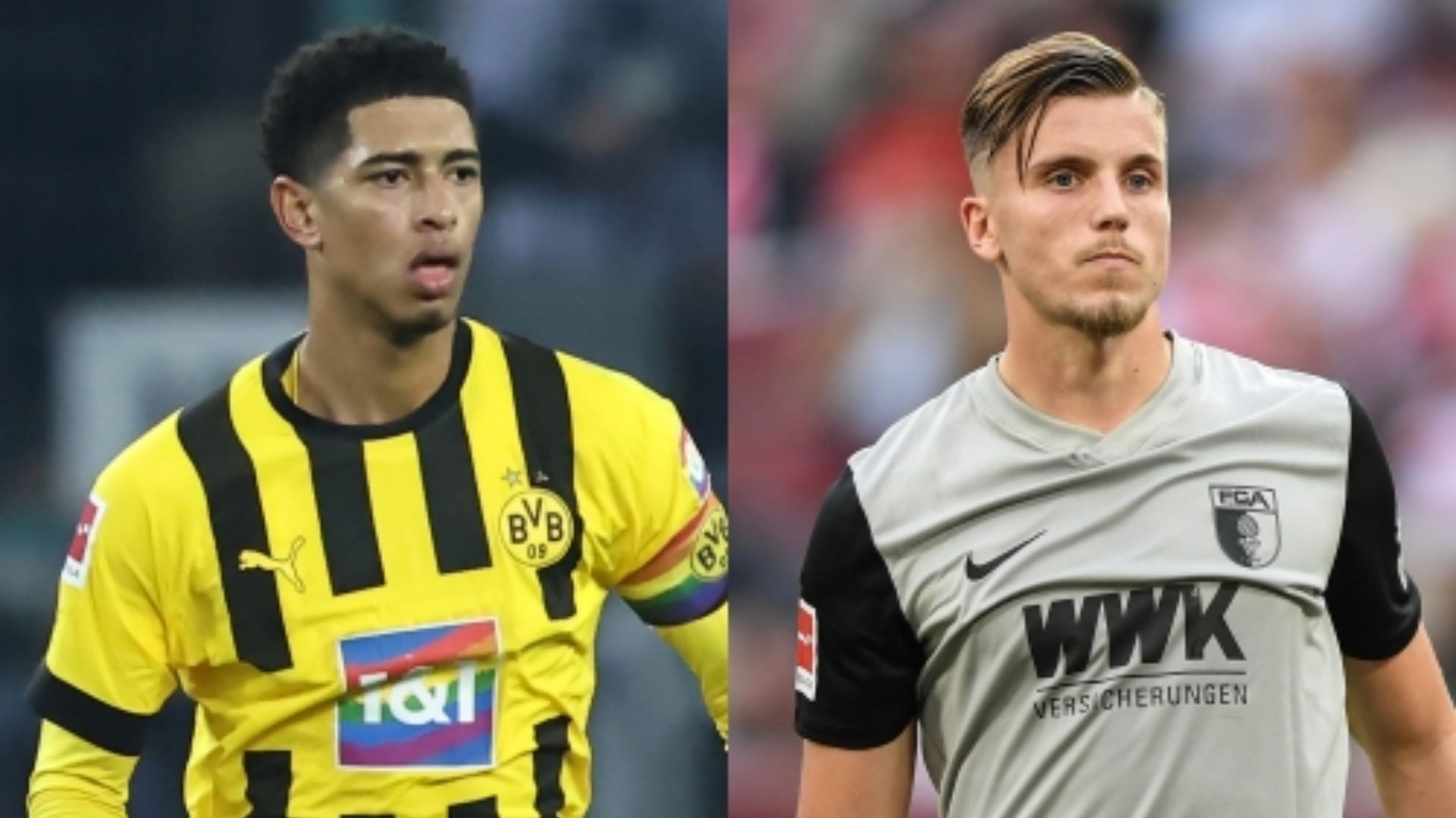 Jude Bellingham Dortmund Ermin Demirovic Augsburg