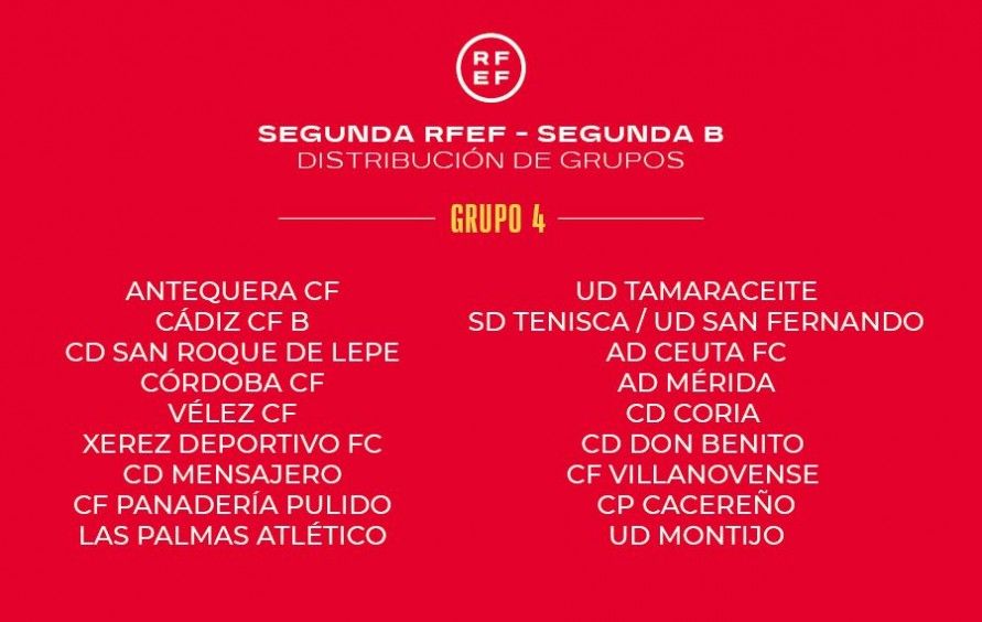 Grupo 4, Segunda RFEF