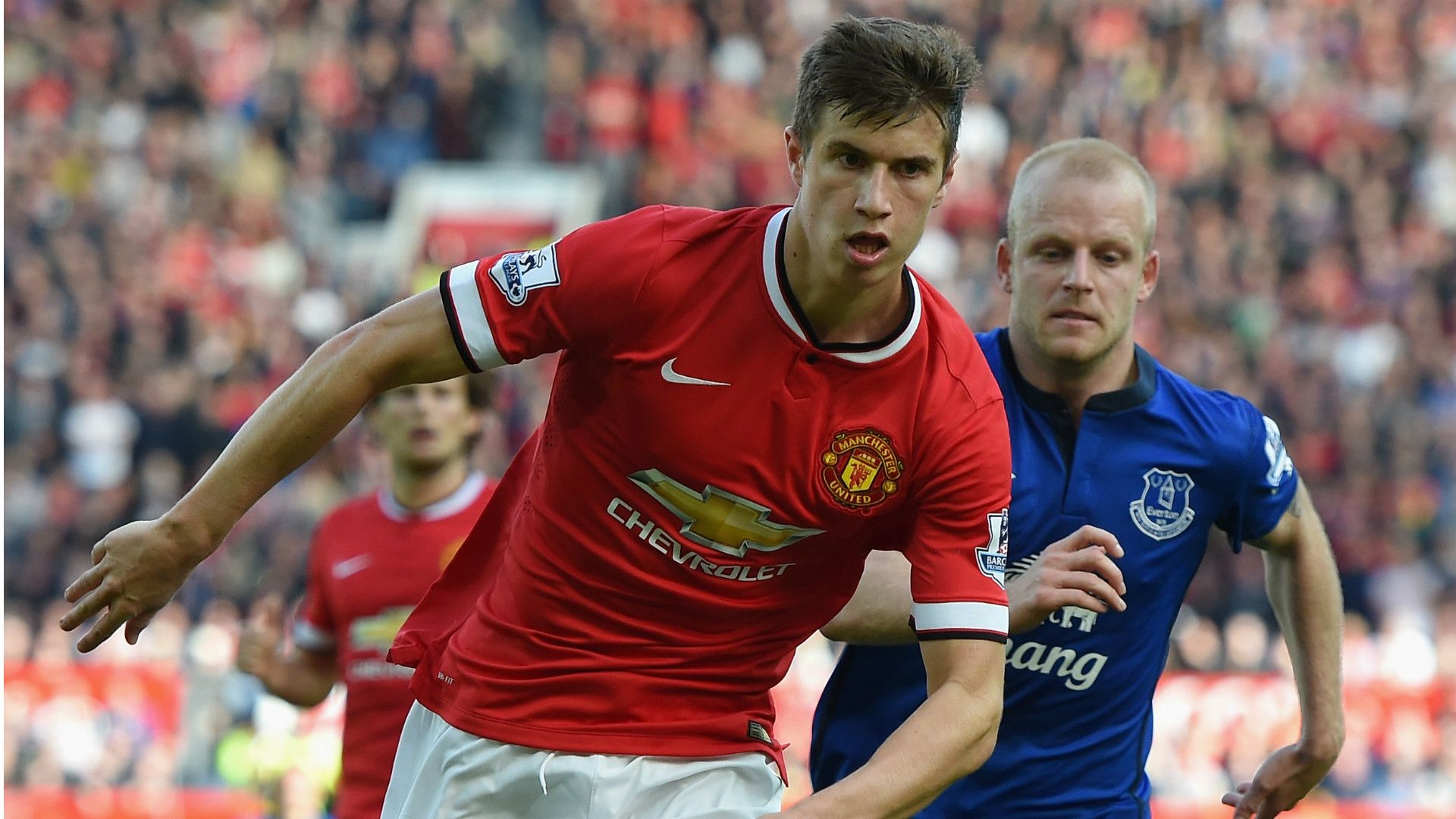Paddy McNair Manchester United Premier League 051014