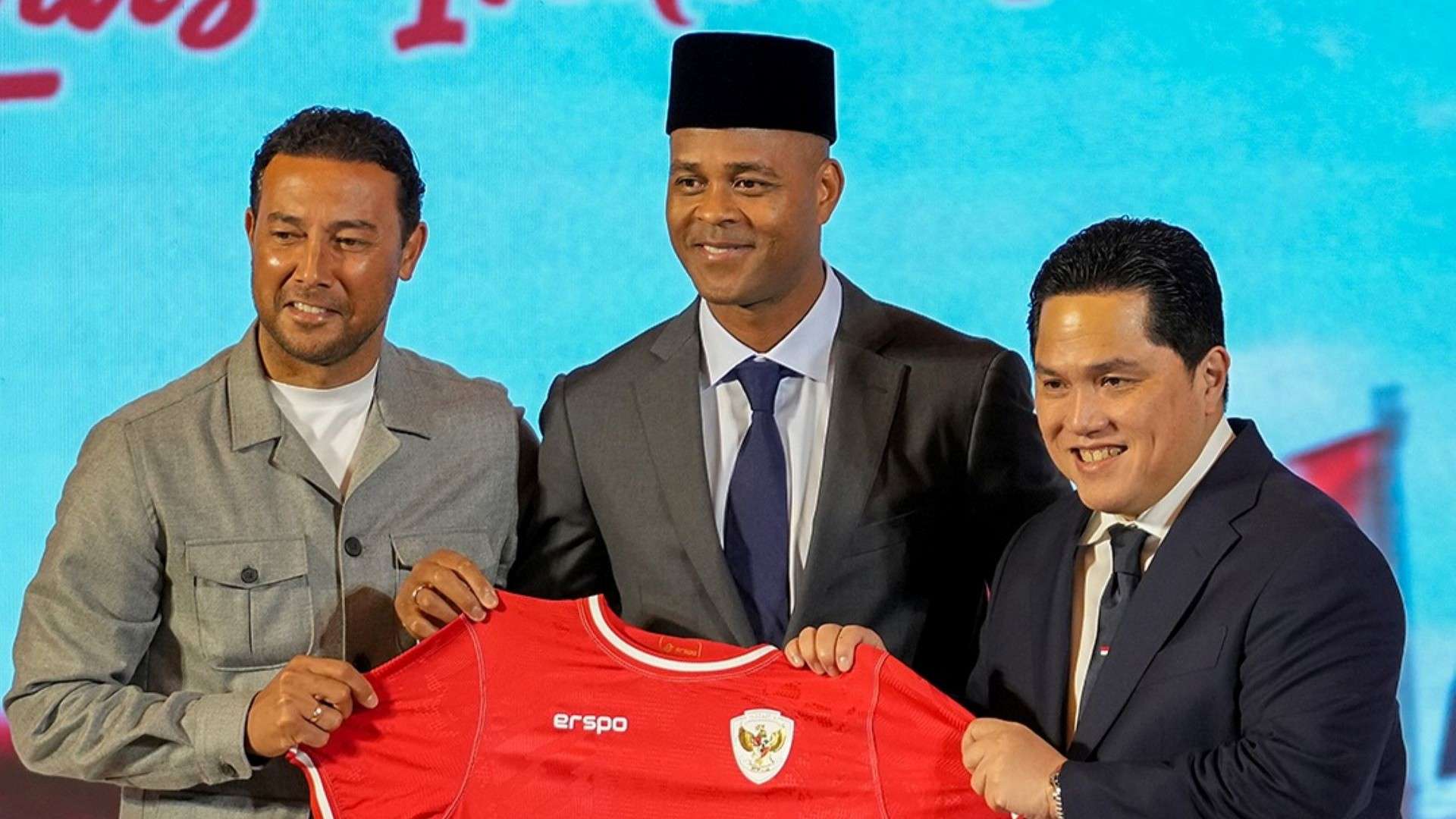 Denny Landzaat & Patrick Kluivert - Timnas Indonesia
