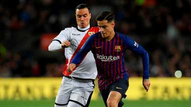 Philippe Coutinho Raul de Tomas Barcelona Rayo Vallecano LaLiga 09032019