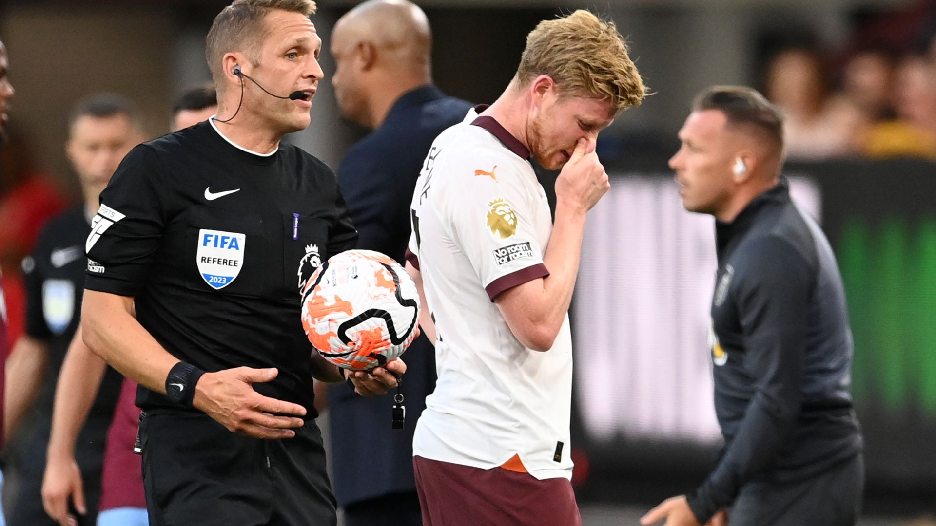 Infortunio De Bruyne Manchester City