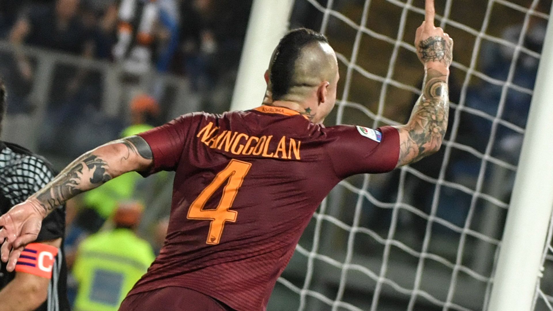 Radja Nainggolan Roma Juventus Serie A