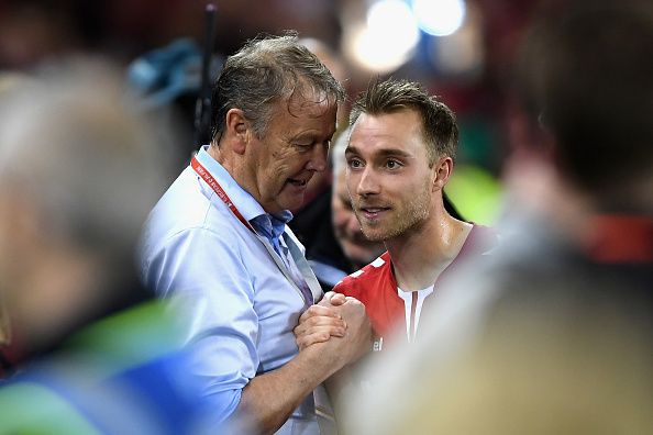 Christian Eriksen Denmark 2018